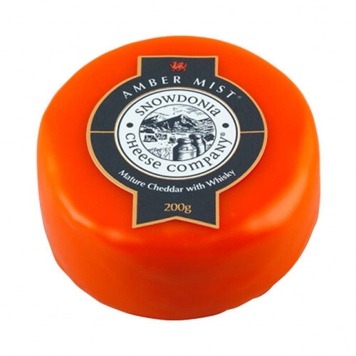 Snowdonia Cheese Amber Mist (Whisky) Truckle 200g