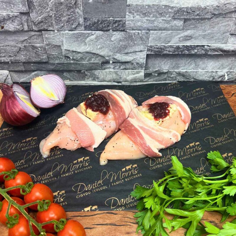 Stuffed Chicken Breast with Brie & Cranberry