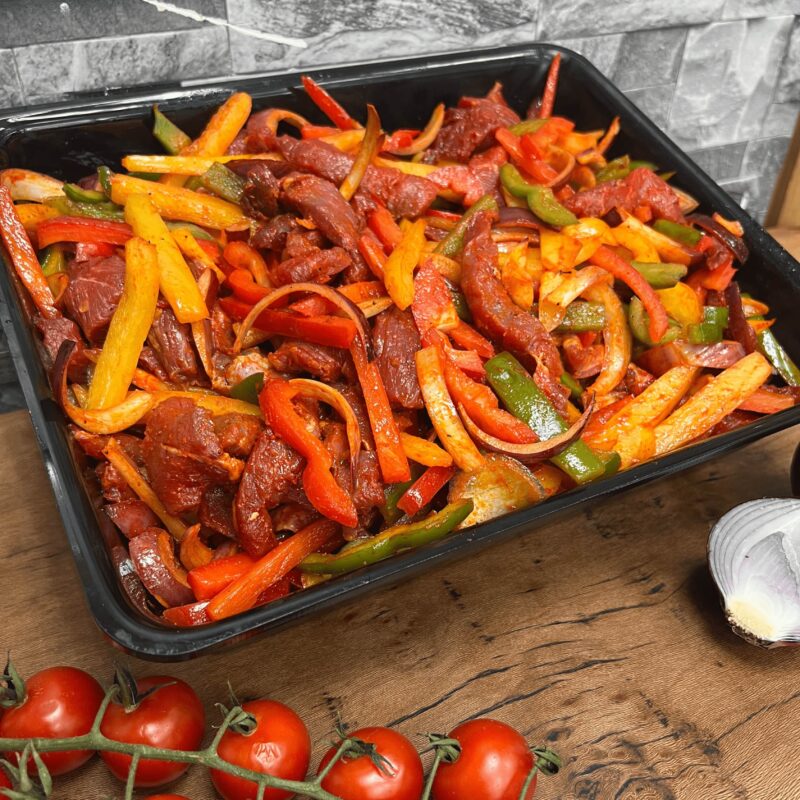 Cajun Hot & Spicy Beef Stir Fry