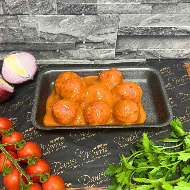 Italian Tomato & Herb Meatballs