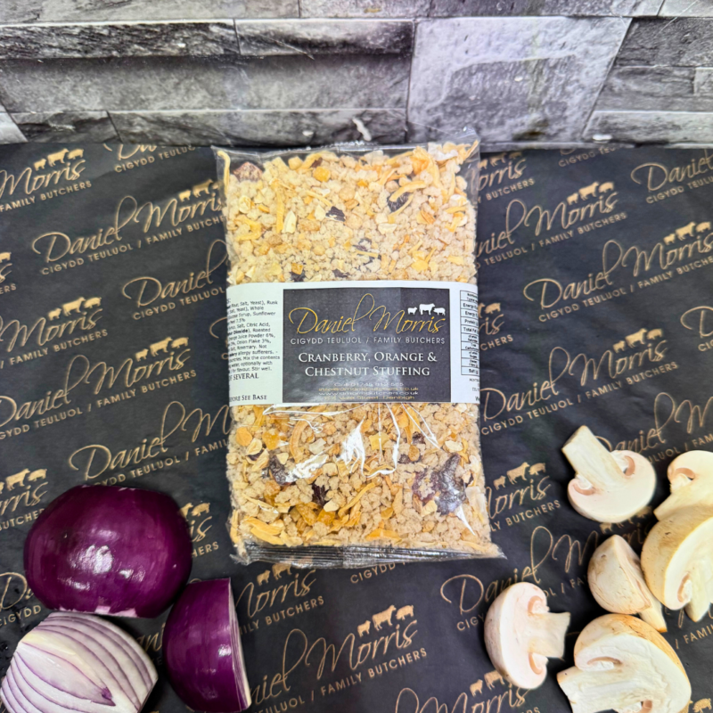 Cranberry, Orange & Chestnut Stuffing